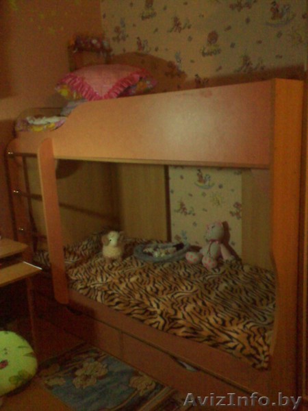 Двухъярусная кровать   2 матраса - Изображение #1, Объявление #1288433