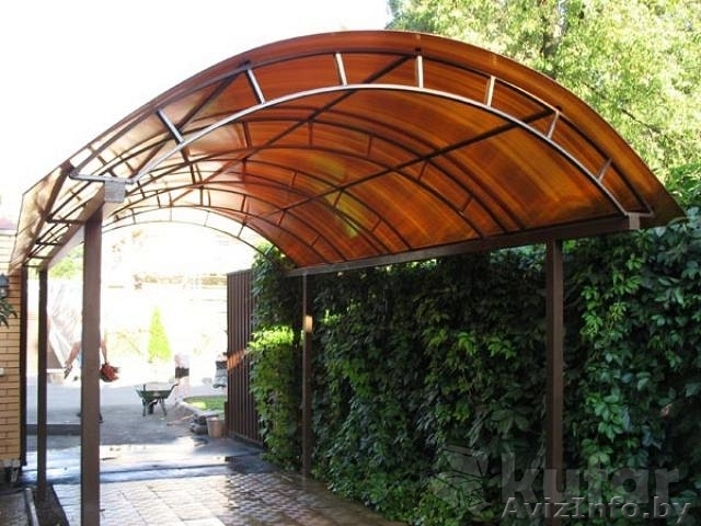  Навес для автомобиля в Волковыске - Изображение #1, Объявление #1469277
