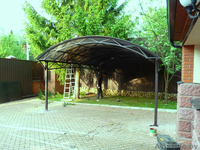 Навес из поликарбоната для автомобиля  - Изображение #1, Объявление #1478093