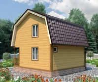 Дом из бруса сруб Егор 6х6 установка на заказ - Изображение #2, Объявление #1623419