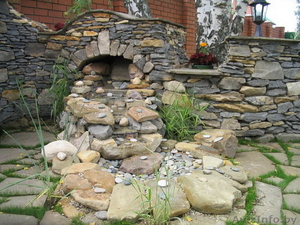 Природный камень для облицовки и мощения