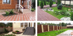 Укладка тротуарной плитки,  брусчатки обьем от 50 м2 в Заславле