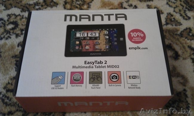 Планшет Manta MID-02 с WiFi - Изображение #6, Объявление #726720