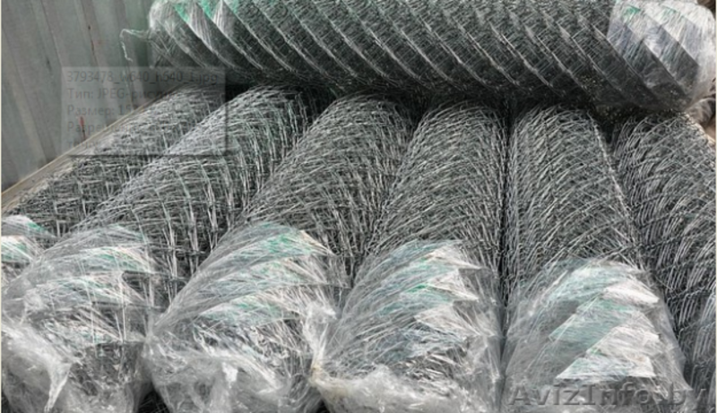 Сетка рабица оцинкованная(в рулоне) - Изображение #3, Объявление #1478102