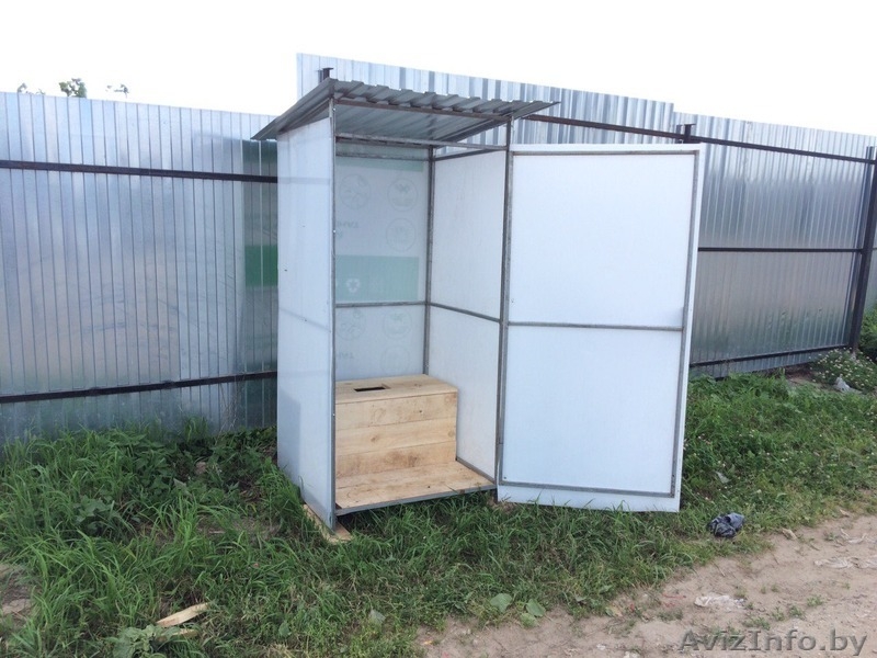 Туалет для дачи(с поликарбонатом) - Изображение #3, Объявление #1478107