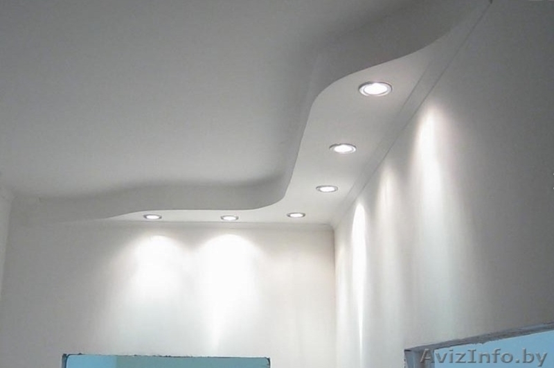 Двухуровневые потолки из гипсокартона / Волковыск - Изображение #1, Объявление #1570687