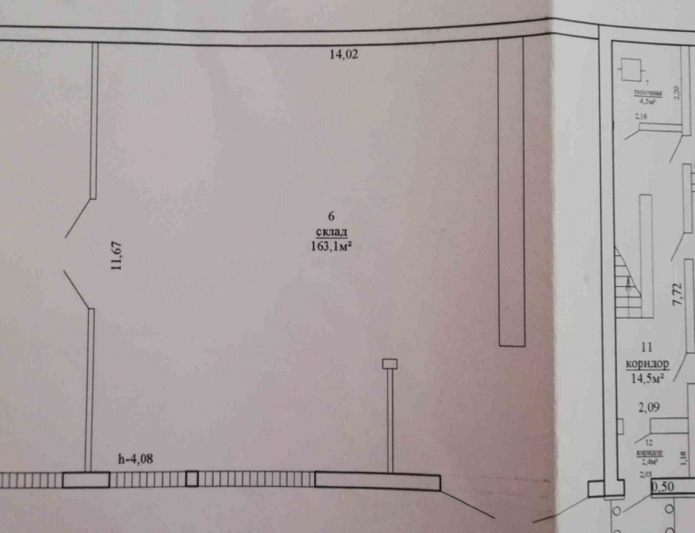 Помещение под склад или гараж 163,1 кв.м., Волковыск - Изображение #4, Объявление #1647224